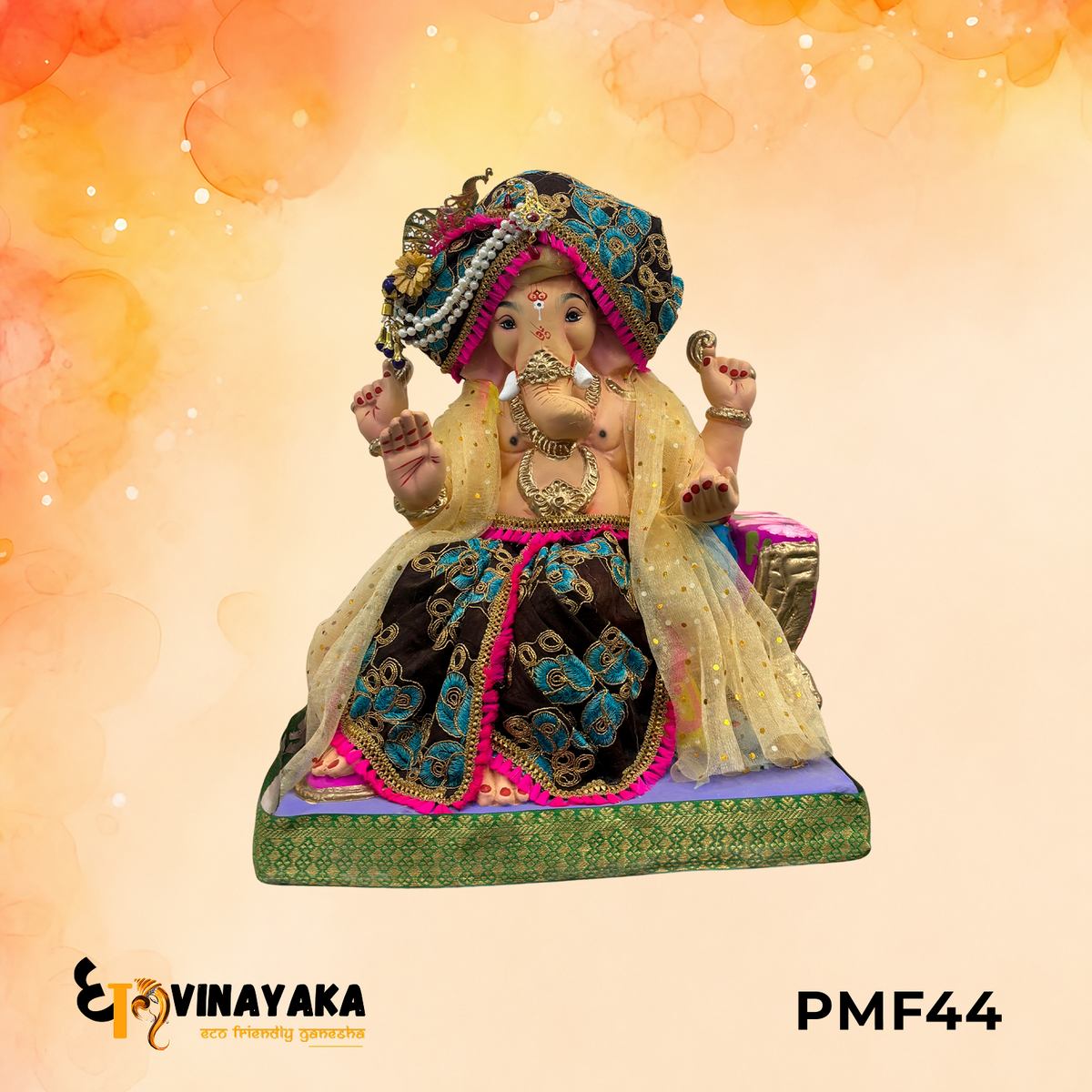 PMF44 - 18 Inch Eco Friendly Ganesha Idol