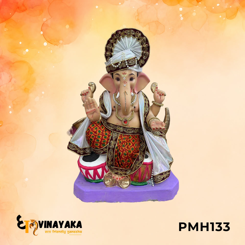 PMH133 - 24 Inch Eco Friendly Ganesha Idol