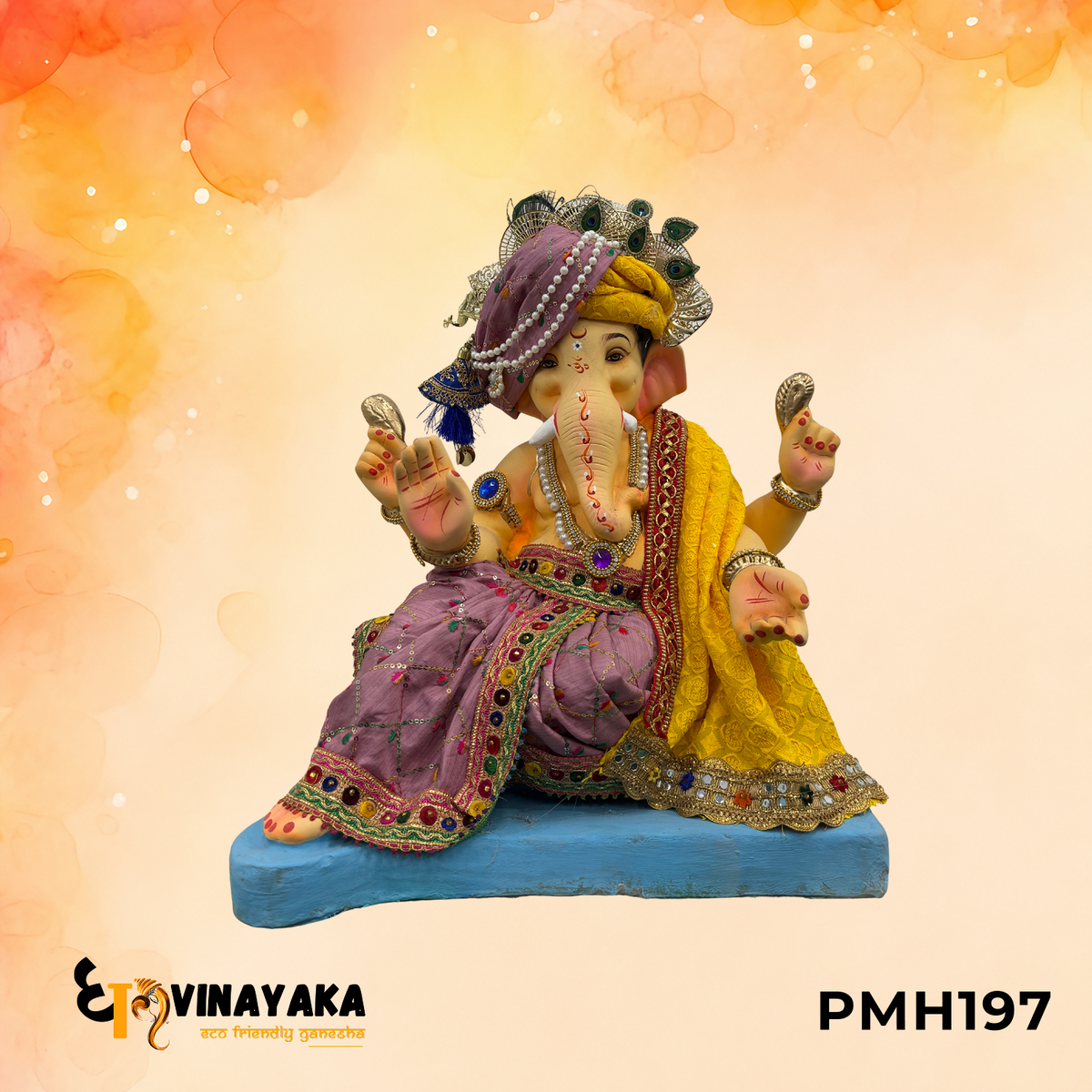 PMH197 - 24 Inch Eco Friendly Ganesha Idol