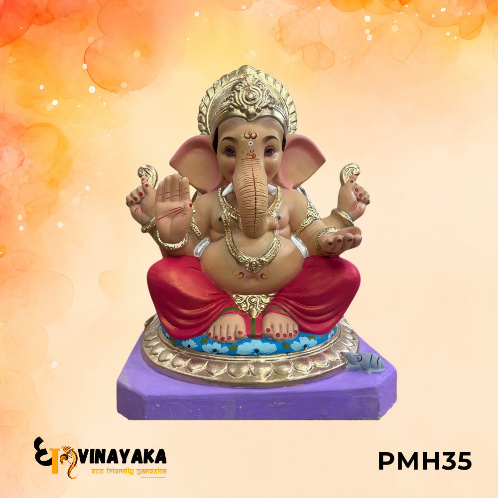 PMH35 - 24 Inch Eco Friendly Ganesha Idol