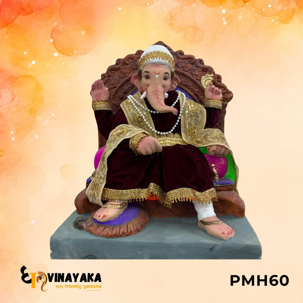 PMH60 - 24 Inch Eco Friendly Ganesha Idol