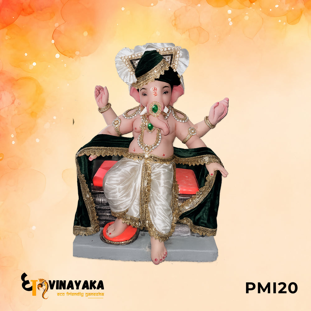 PMI20 - 30 Inch Eco Friendly Ganesha Idol