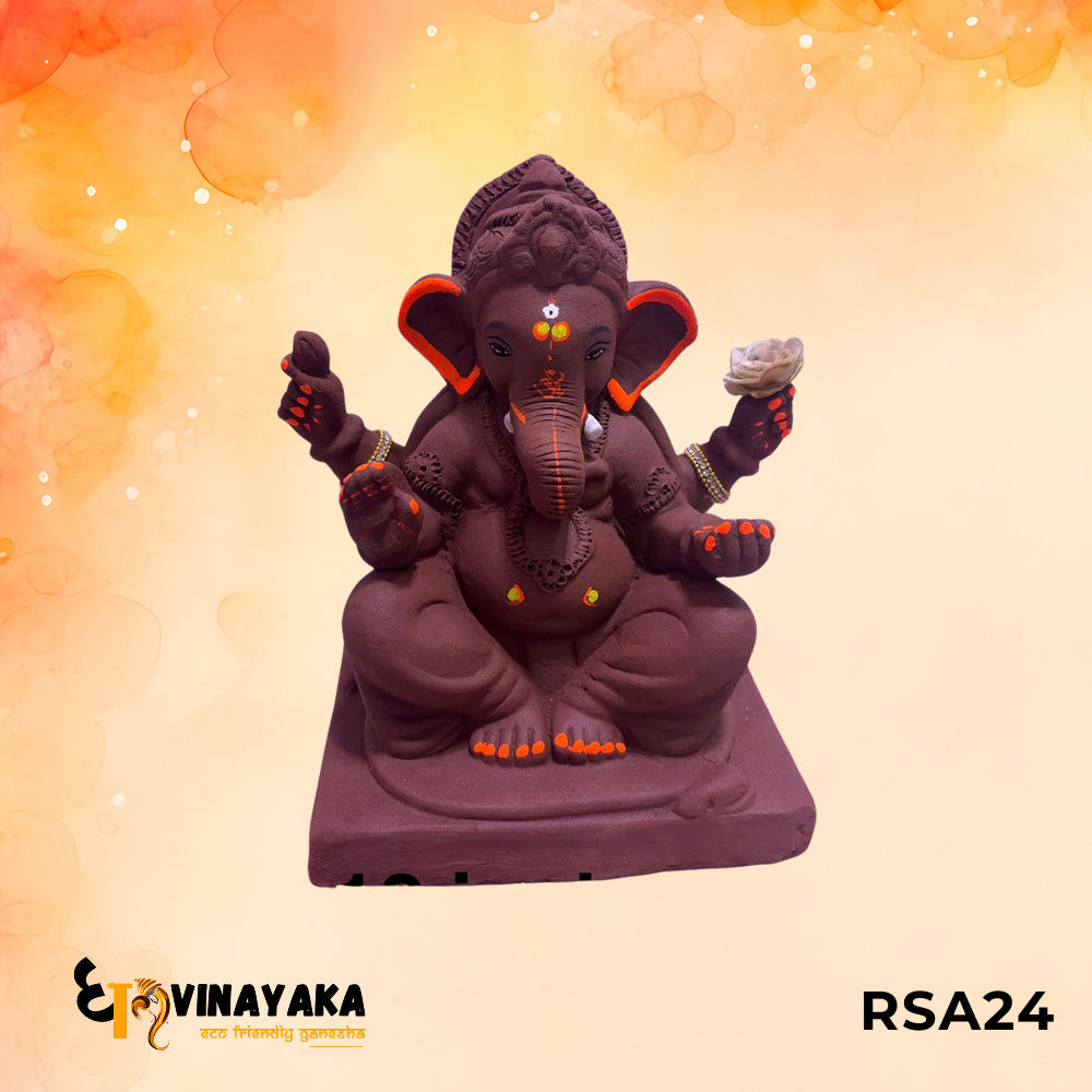 RSA24 - 12 Inch Eco Friendly Ganesha Idol