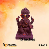 RSA27 - 15 Inch Eco Friendly Ganesha Idol