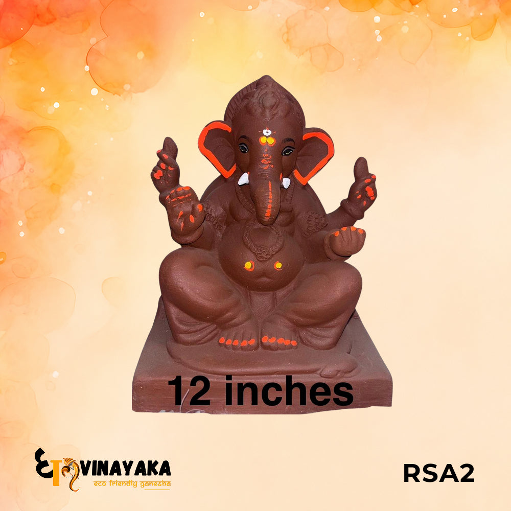 RSA2 - 12 Inch Eco Friendly Ganesha Idol