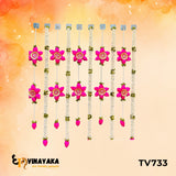 TV733 - Pink Garland Backdrop (Set of 11)