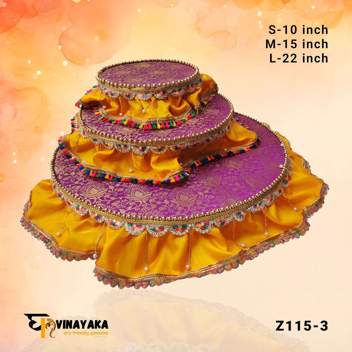 Z115-3 10, 15, 22 inch Bajot